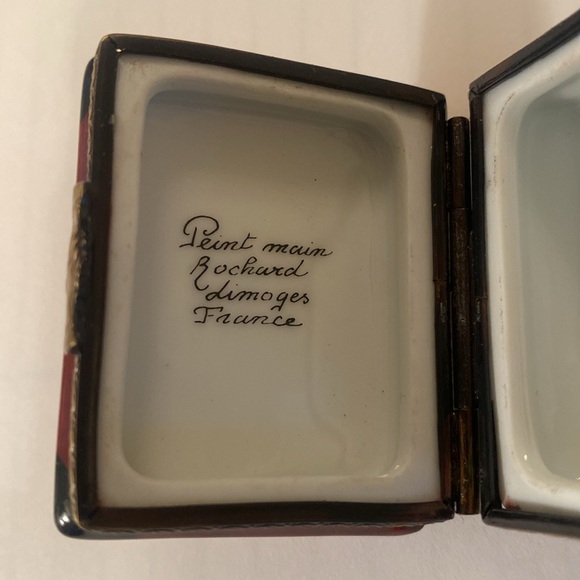 Limoges Trinket Box - Picture 7 of 8